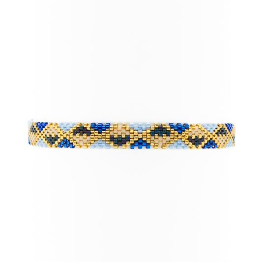 Pulsera Miyuki chica triangulos azules